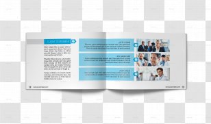 Brochure Business Text - Standard Paper Size - Design Transparent PNG