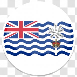 Cobalt Blue Flag Of The United States Line - India - British Indian Ocean Territory Transparent PNG