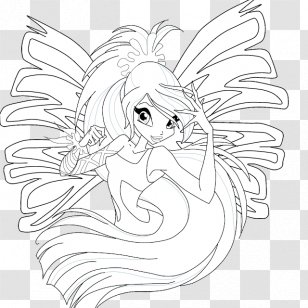 Bloom Stella Tecna Flora Sirenix - Heart - Flower Transparent PNG