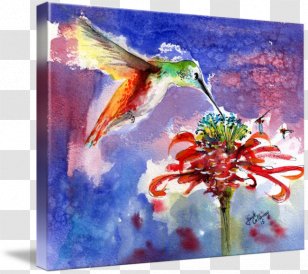 Watercolor Painting Art Museum - Printmaking - Flower Watercolour Transparent PNG
