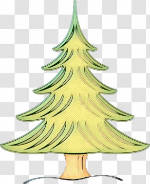 Pine Tree Silhouette - Family - Christmas Ornament Transparent PNG