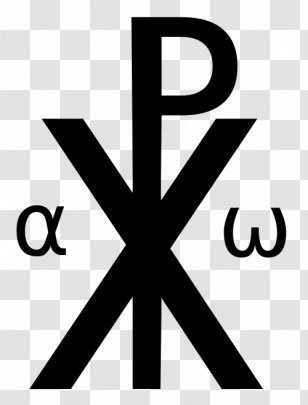 Chi Rho Christogram Symbol Christianity - Text Transparent PNG