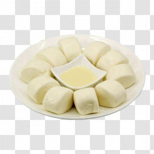 Mantou Pelmeni Barbecue Chinese Cuisine Hot Pot - Butter - Traditional Breakfast With Thousand Island Sauce Transparent PNG