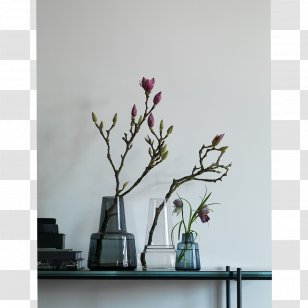 Holmegaard Vase Kongens Lyngby Still Life - Tall Transparent PNG