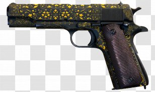 Handgun Semi-automatic Firearm M1911 Pistol - Gun Barrel - Colts Transparent PNG