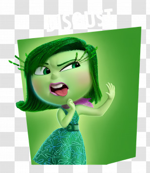 Inside Out 2 - Disgust Character From Inside Out Transparent PNG