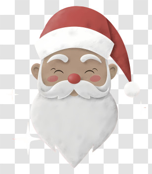 Santa Claus - Festive Cartoon Santa Claus Illustration Transparent PNG