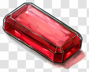 Ruby - Red Gemstone Transparent PNG
