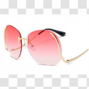 Aviator Sunglasses Luxury Goods Designer - Woman Transparent PNG