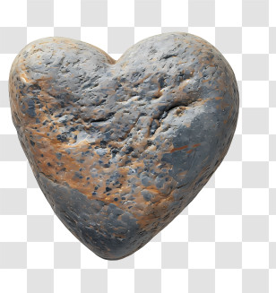 Stone - Heart-shaped Stone Transparent PNG