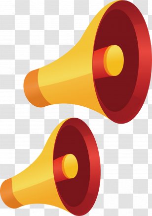 Loudspeaker Megaphone - Speaker Vector Element Transparent PNG