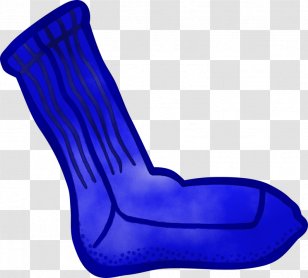 Monkey Cartoon - Electric Blue - Chair Footwear Transparent PNG