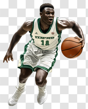 Ncaa Mens Basketball - Basketball Player In Action Transparent PNG