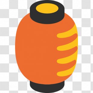 Apple Color Emoji SMS Android Marshmallow Email - Lantern Transparent PNG