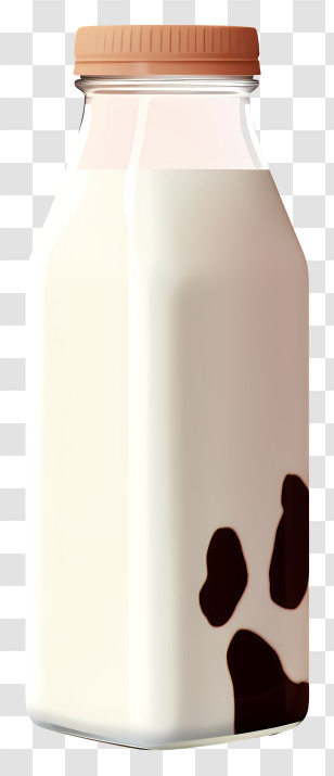 Glass Jar - Milk Bottle Transparent PNG