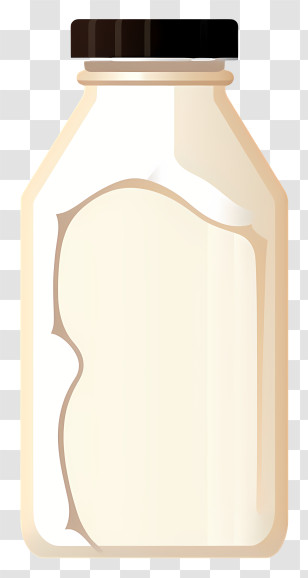 Milk Bottle - Milk Bottle Illustration Transparent PNG