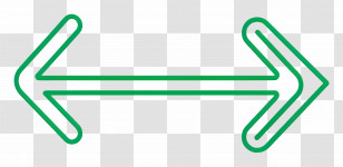 Green Arrow - Green Double Arrows Transparent PNG