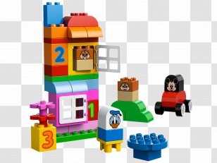 Lego Duplo Minnie Mouse Mickey Toy Block - Disney Princess Transparent PNG