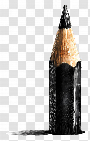 Pencil - Black Pencil For Drawing Transparent PNG