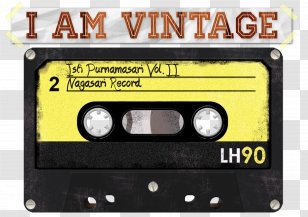 Adhesive Tape Compact Cassette Magnetic - Flower - Audiotape Transparent PNG