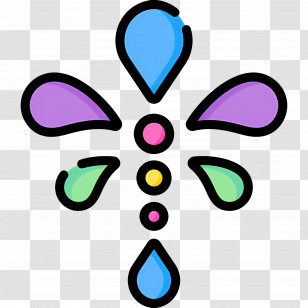 Paint Splash - Colorful Abstract Design Transparent PNG