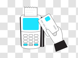 Card Payment - Credit Card Payment Terminal Transparent PNG