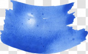 Blue Watercolor Painting Yoga - Turquoise Transparent PNG