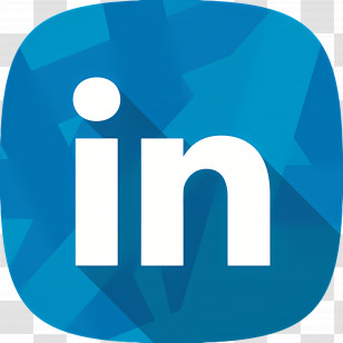Linkedin Logo - Modern LinkedIn Square Logo Design Transparent PNG