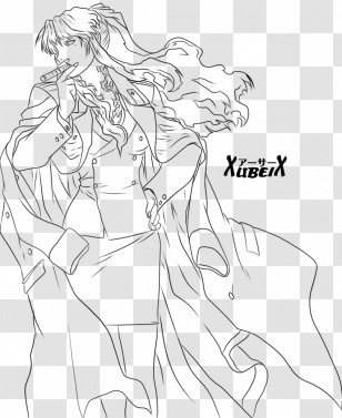 Line Art White Figure Drawing Organism - Balalaika Transparent PNG