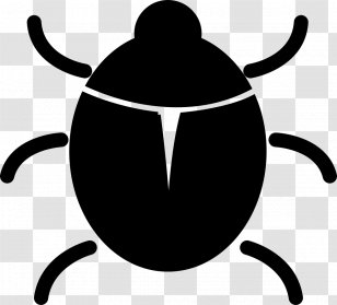 Black And White Artwork Monochrome - Software Bug Transparent PNG