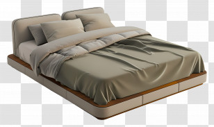 Bed - Comfortable Bed Transparent PNG