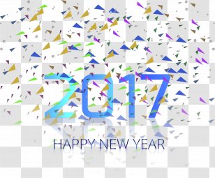 Gemstone New Year's Eve Sapphire - Text - Creative 2017 Transparent PNG