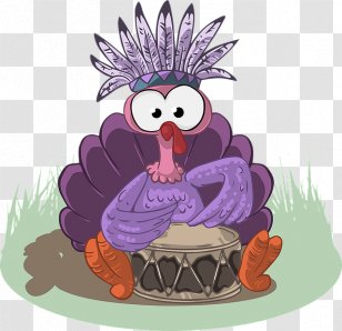 Drummer Turkey Drums - Watercolor - Drum Transparent PNG