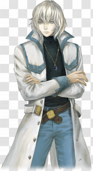 Soma Cruz - Serious Man In White Coat Transparent PNG