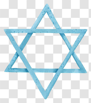 Star Of David - Blue Star Of David Icon Transparent PNG