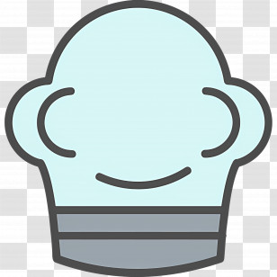 Chef Hat - Chef Hat With Face Icon Transparent PNG