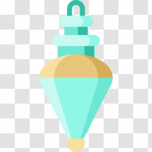 Ice Cream Cones Turquoise Teal - Bauble Transparent PNG