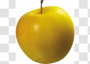 Apple Golden Delicious Market Sales - Fruit - Yeloow Transparent PNG