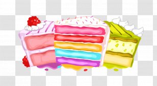 Rainbow Cookie Cake - Cdr Transparent PNG