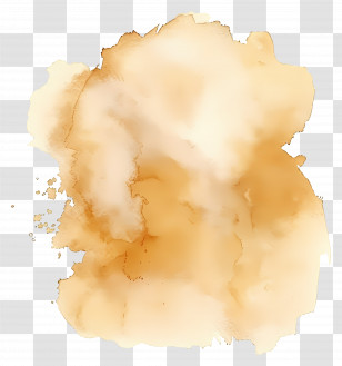 Beige Watercolor Stain - Beige Watercolor Stain Art Transparent PNG