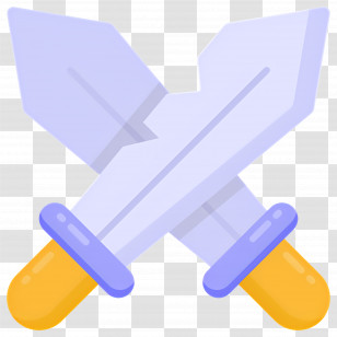 Dagger - Crossed Swords Icon Transparent PNG