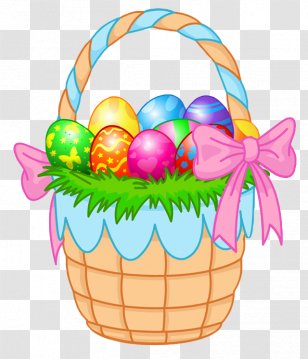 Easter Bunny Basket Clip Art - Gift Transparent PNG