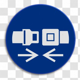 Seat Belt Safety Harness Personal Protective Equipment - Sign Transparent PNG