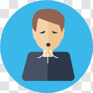 Shortness Of Breath Cartoon - Breathing - Tableware Cheek Transparent PNG