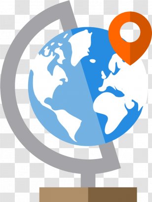 Earth Cartoon Drawing - Geography - Logo Flat Transparent PNG