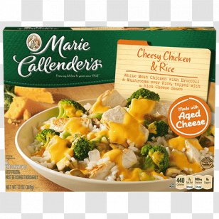 Fettuccine Alfredo Vegetarian Cuisine Marie Callender's Cheddar Cheese Recipe - Chicken Rice Transparent PNG