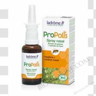 Nasal Spray Nose Propolis DrÃ´me ProvenÃ§ale Congestion - Liquid Transparent PNG