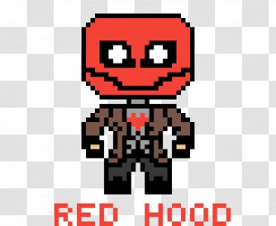 Clip Art Batman Pixel Drawing Character - Logo Transparent PNG