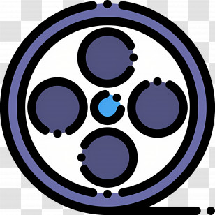 Film Reel - Film Reel Transparent PNG