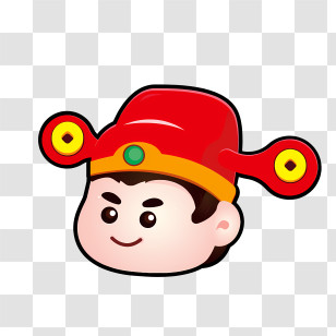 Cartoon Character - Boy With Red Hat Cartoon Transparent PNG
